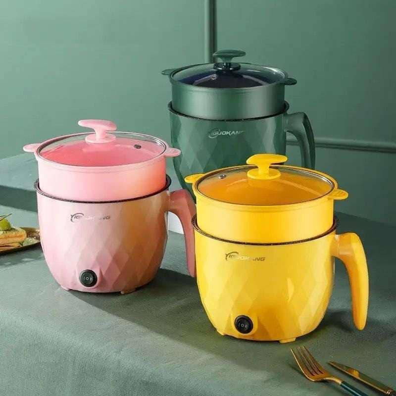 Nonstick Mini Cooker(Green,yellow,Green)
