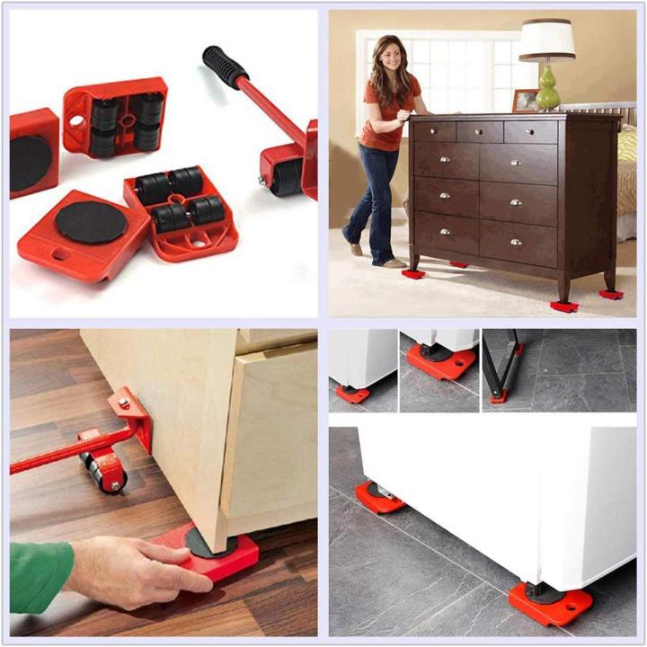Furniture Easy Moving Tool Set, Heavy Furniture Moving & Lifting System