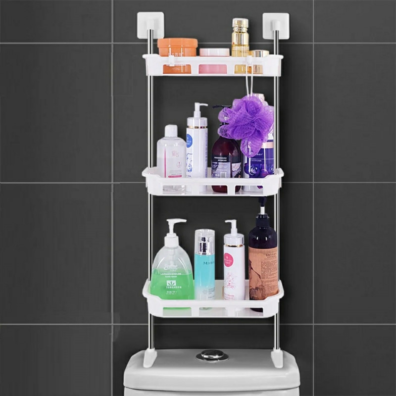 Multifunctional Toilet Storage Shelf